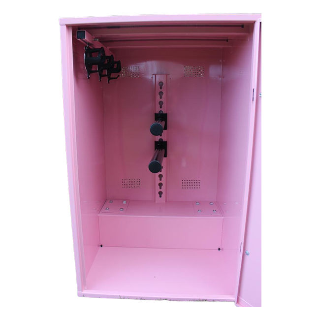 Horse Competition Metal Horse Saddle Trunk Box Steel Saddle Tack Locker Cabinet With Wheels
