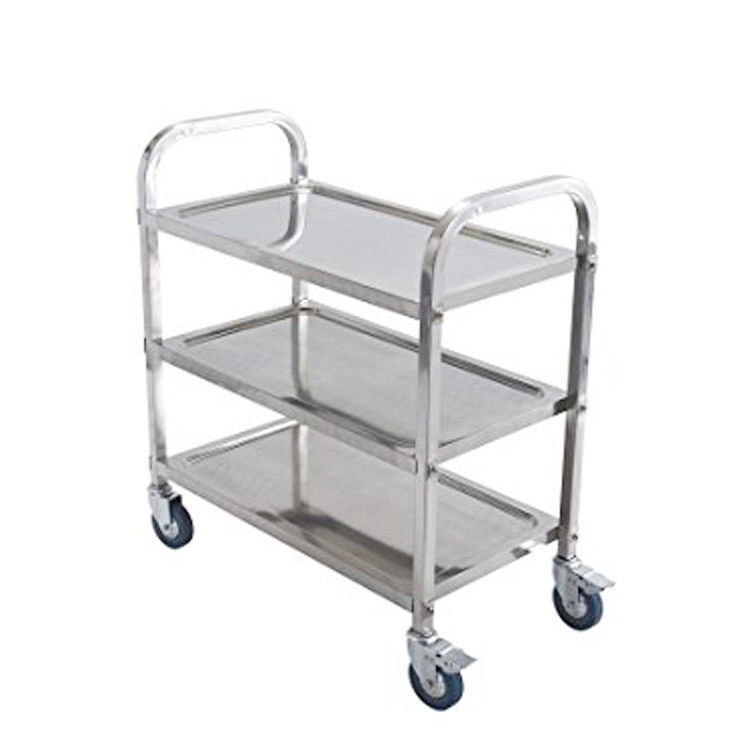Productos de metal de encargo de la alta durabilidad, carretilla médica del hospital del acero inoxidable