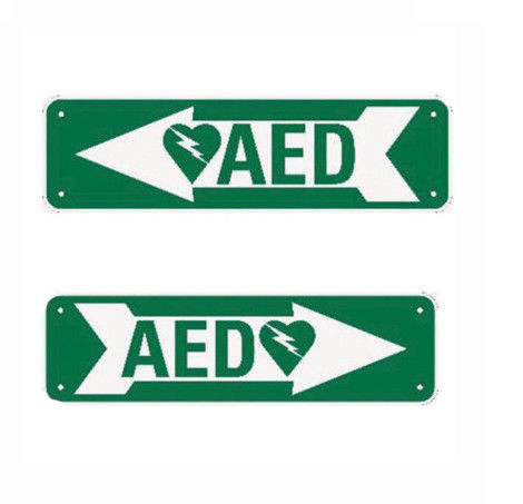 Wall Mounted Heart Sign AED One Way / Two Way / V Shape Type Available